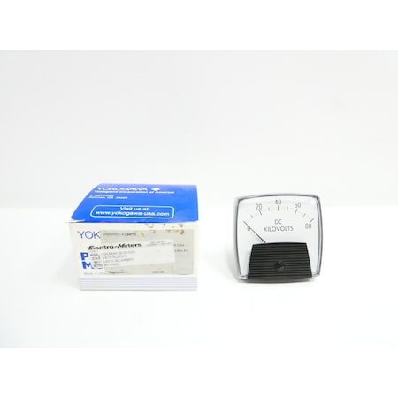 Yokogawa 0-80KV-DC VOLTMETER 250-300-XSXS